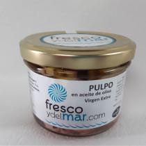 Comprar pulpo en aceite de oliva conserva artesanal (225 ml) online de Fresco Y Del Mar