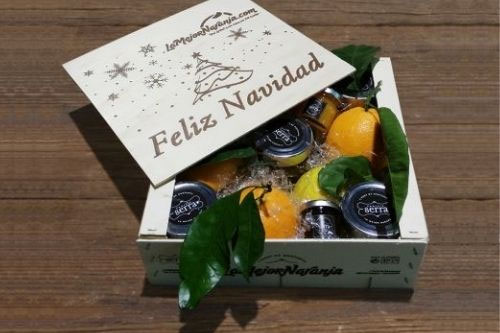 Pack Caja especial Mermeladas, Miel, Delicias y Cítricos